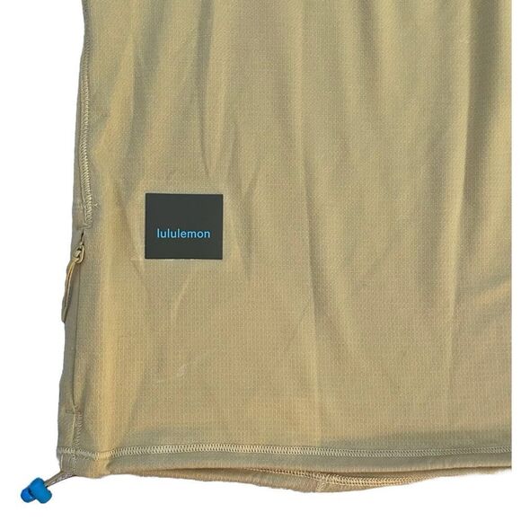 Lululemon Lightweight Cinched Hem Hiking T-Shirt, Golden Sand- SZ 4 - Picture 4 of 11